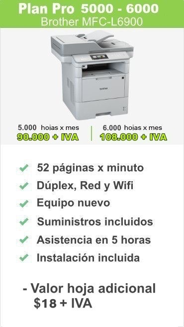 Prolaptop.cl - Especialistas en Arriendo Impresoras y Multifuncionales en  Chile